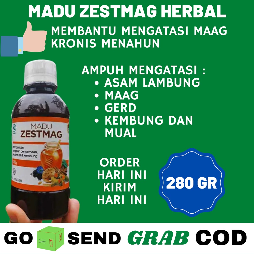 

Madu Zestmag Zestmaag Zestmagh Zetmag Zetmagh Zesmaag Zetsmag Zetsmaag 100% Asli Original Obat Herbal Ampuh Atasi Asam Lambung Maag Dan Gerd Menahun