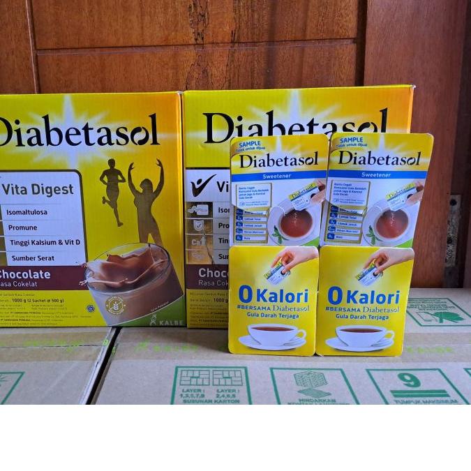 

limited STOCK!Diabetasol 1000 gr/1 kg free sweteneer 6's|KD1