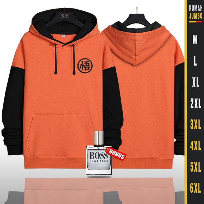 HOODIE OVERSIZE JAKET PRIA JUMBO SWEATER HOODIE PRIA DRAGONBALL