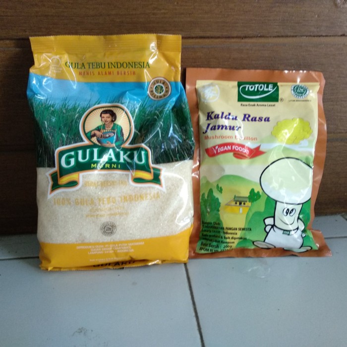 

Paket GT 2 Totole 200 gr Rasa Jamur dan Gulaku murni 1 kg
