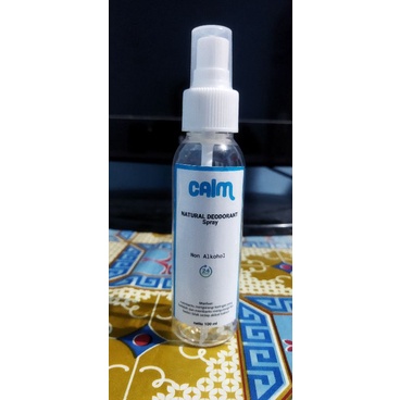 Natural deodorant calm tawas cair 100ml menghilangkan bau badan/ketiak