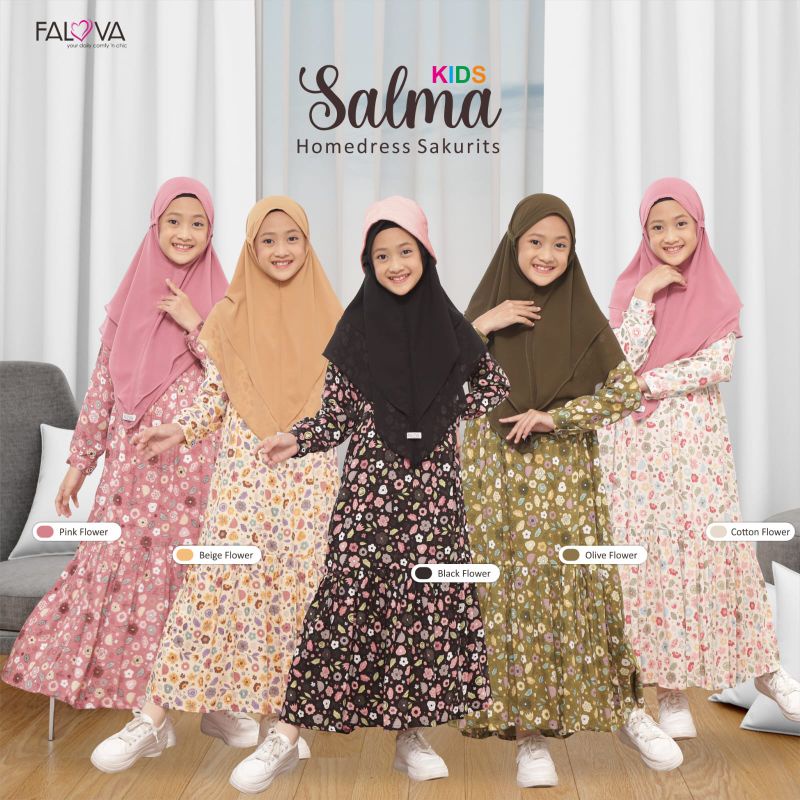 GAMIS ANAK Salma Kids by FALOVA