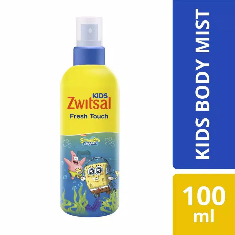 Zwitsal Kids Body Mist Blue Fresh Touch