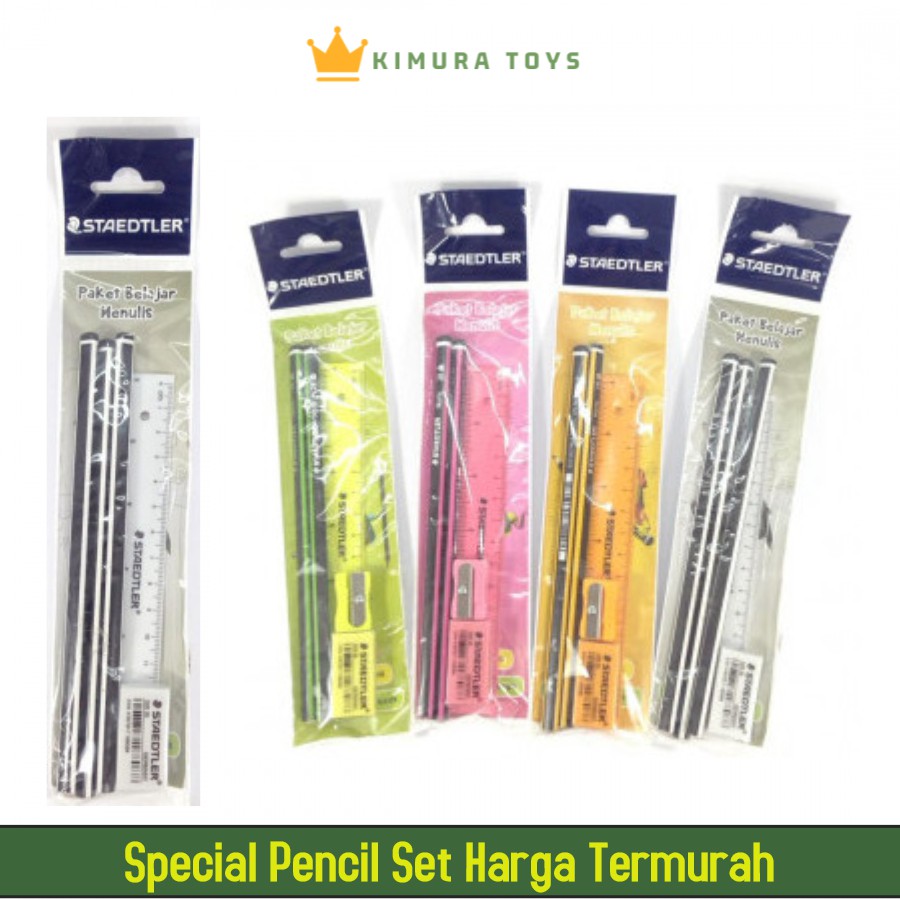 

Pensil Set Staedtler 2B Noris