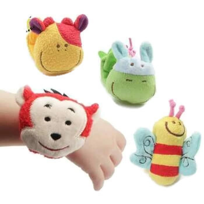 Gelang Rattle Animal - Mainan Bayi CBKS VC JH LC