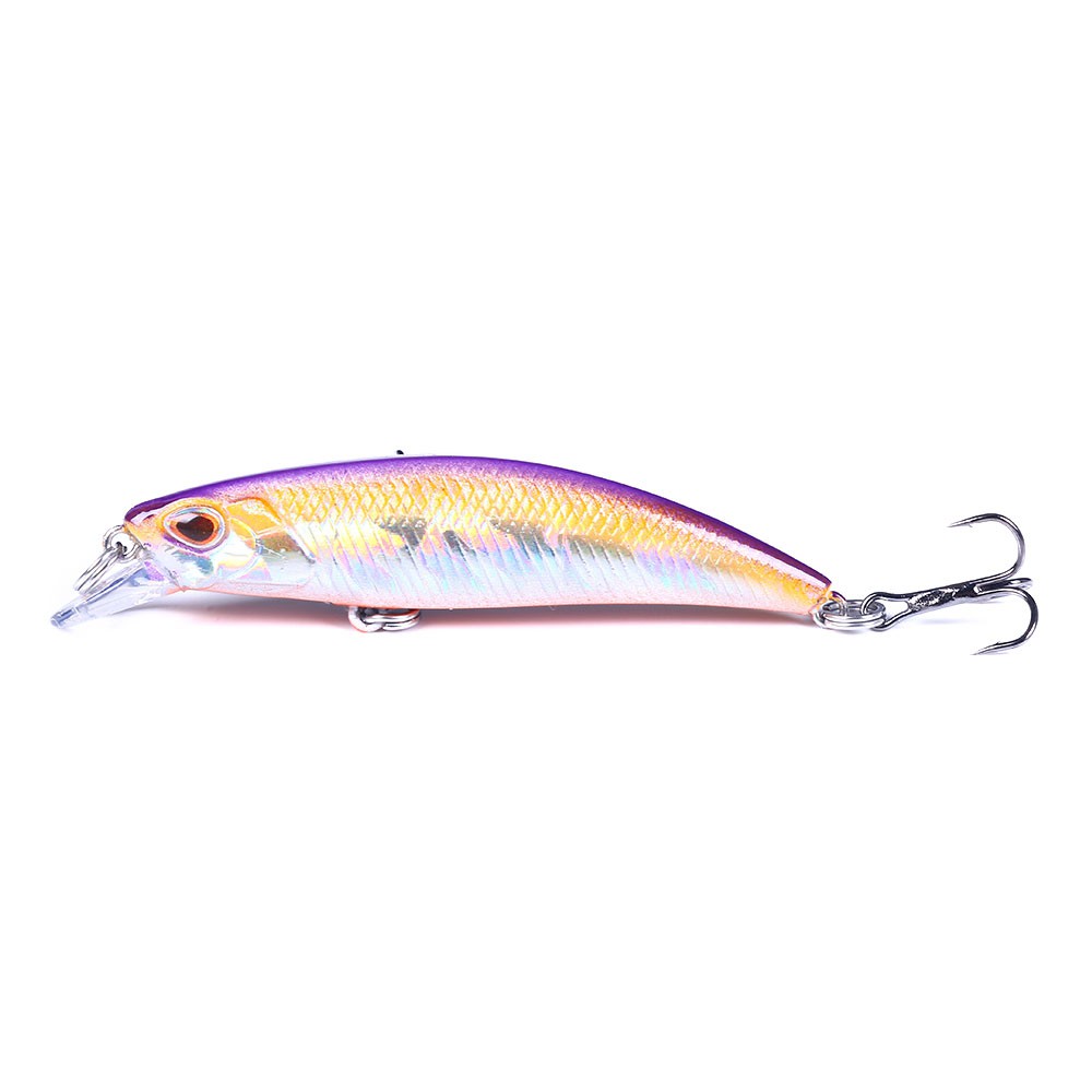 HENGJIA 9PCS 6.5g 6.8cm New Sinking Minnow Umpan Pancing Swimbait Fishing Lure Ikan Bass Bait Kail Tackle