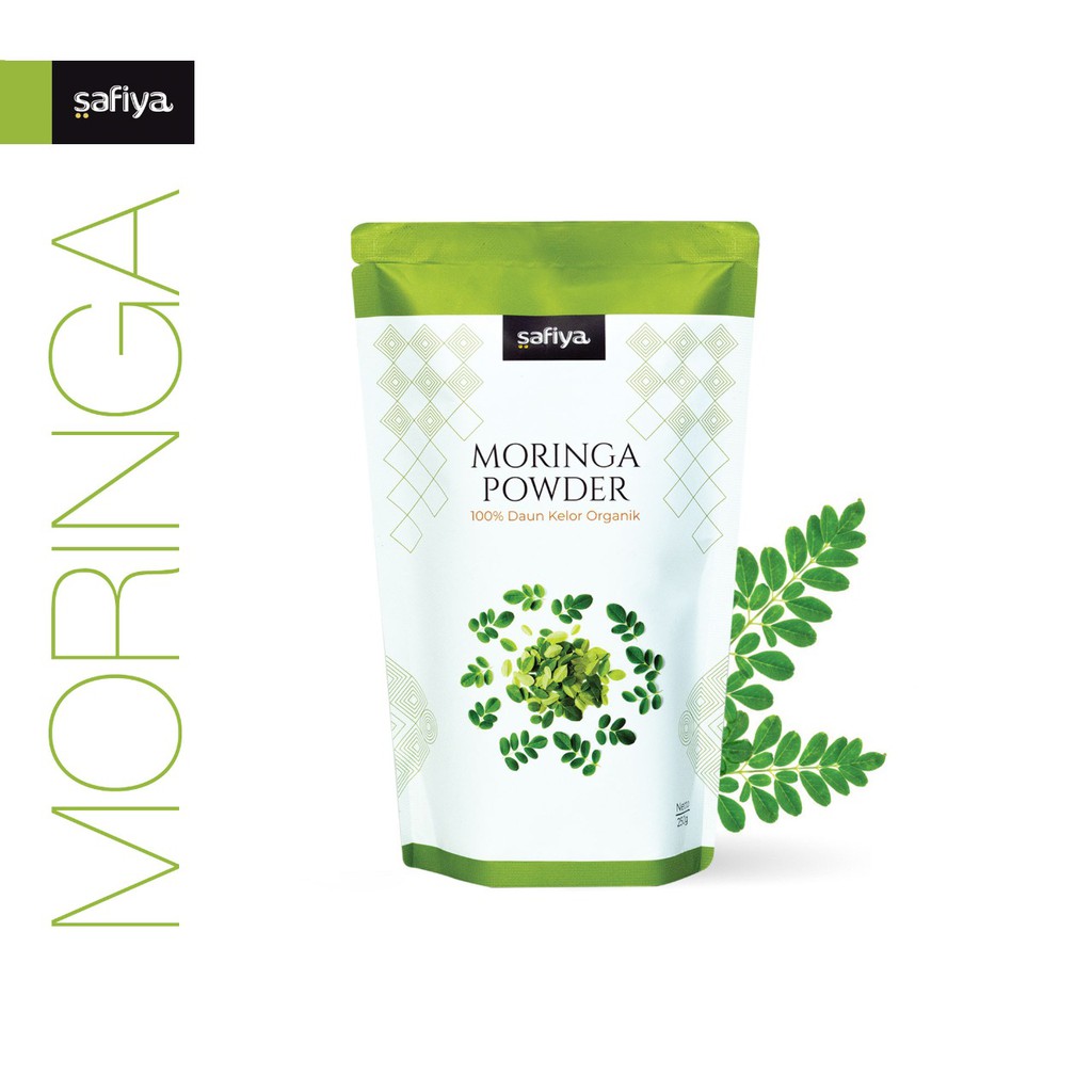 Moringa Powder 250 gram Bubuk Daun Kelor Authentic Safiya Food