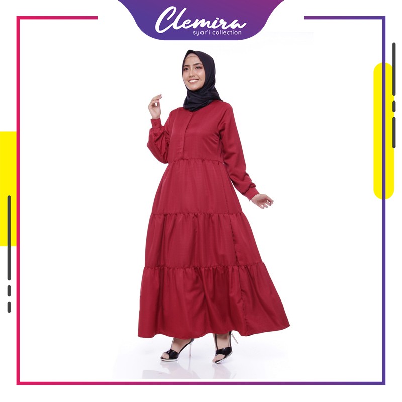 Alana Maxi | Dress Muslim Wanita | Clemira TZ001DS