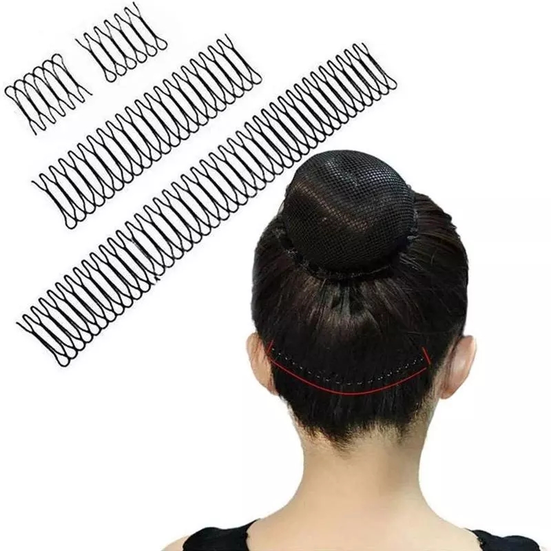 U Shape Hair Finishing Fixer Comb / Invisible Hair Holder /  U Pin Hair Clips for Thick Hair/ Hair Updo Accessories for Small Broken Hair, Hair Styling Tools