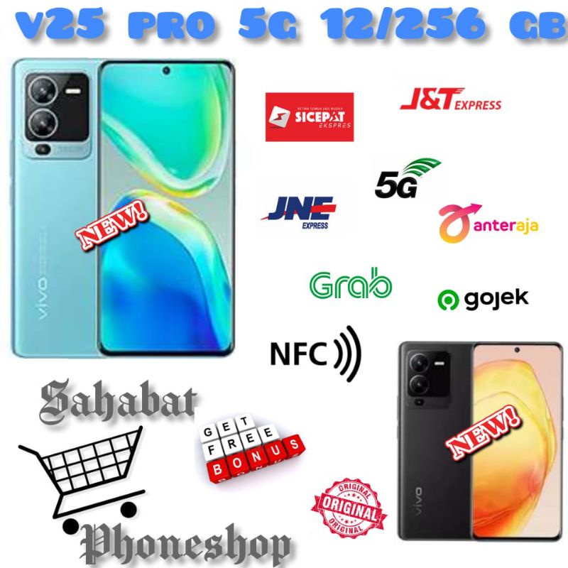 VIVO V25 PRO 5G RAM 12 /256 GB BERGARANSI