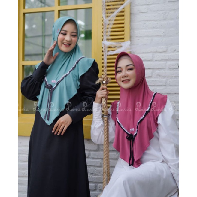 Arinda Lina livia Bergo Linalivia hijab instan