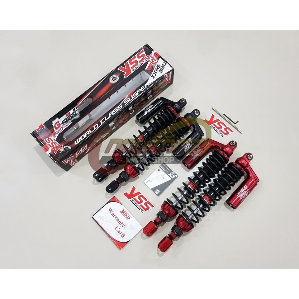 Shock Shockbreaker YSS G Sport Black Red Series 430mm Honda Forza 250