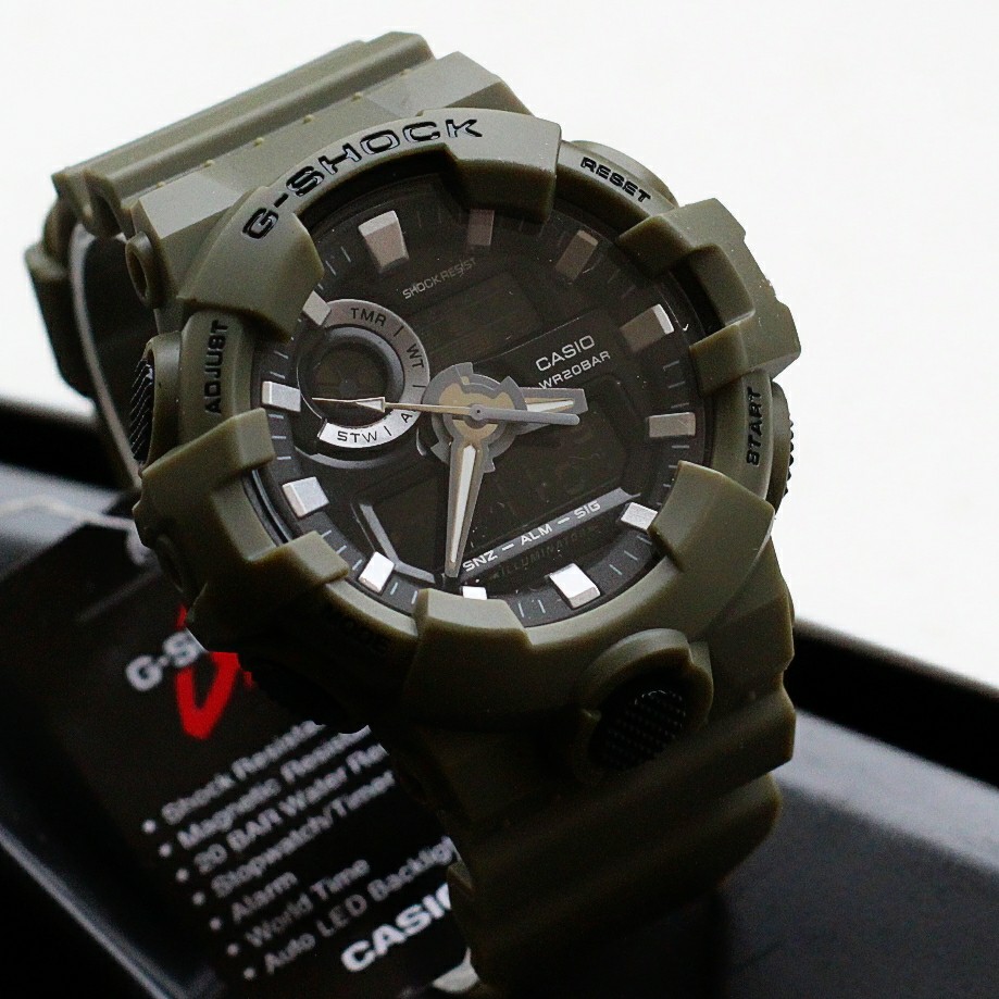 jam tangan pria G-shock semi ori / jtr 1167 hijau