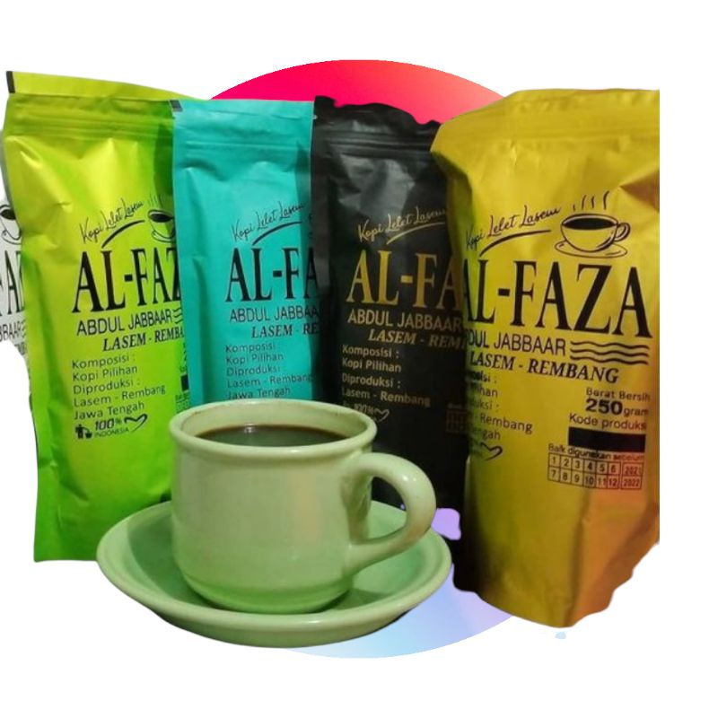 

KOPI LELET CAP ALFAZA KHAS LASEM