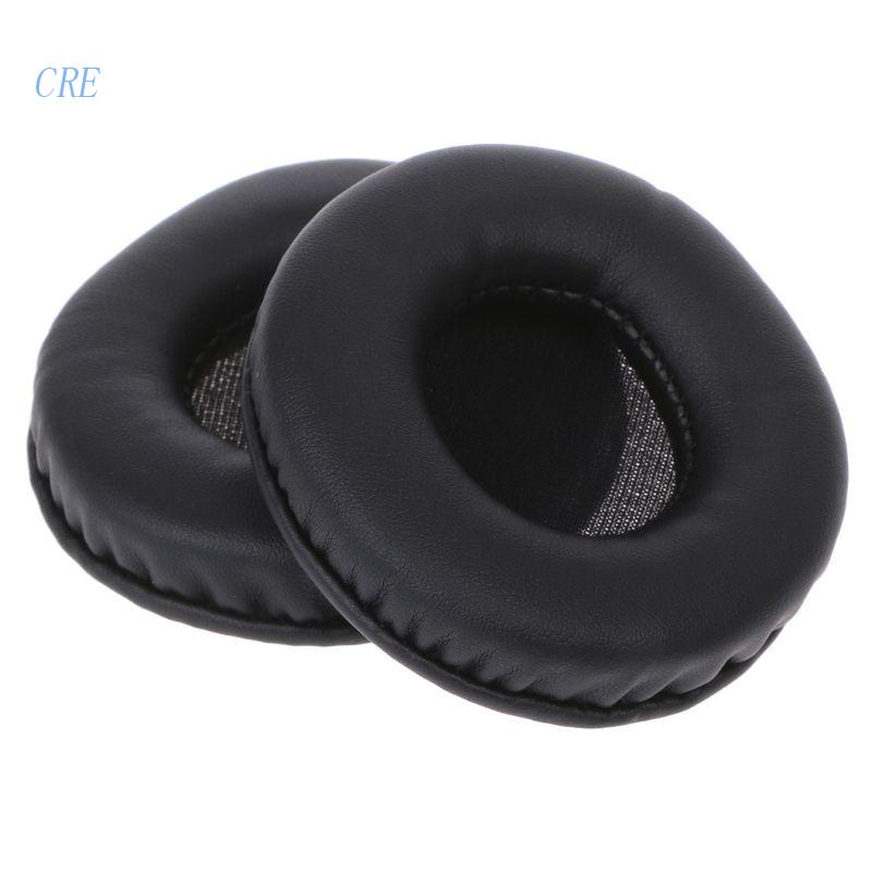 Cre 1 Pasang EarPads Pengganti Bahan Kulit PU Untuk Headphone Synchros E40BT E40 S400 S400BT