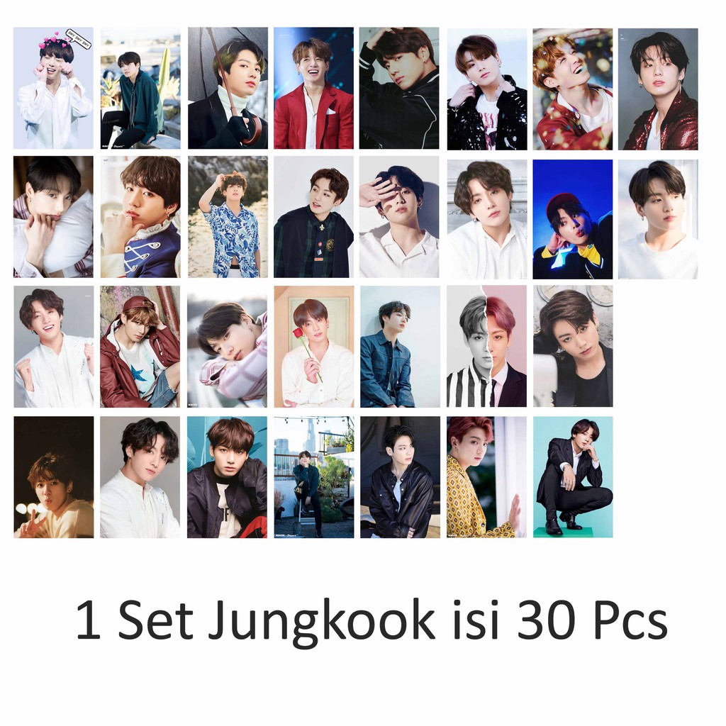 Bts Transparent card 32 PCS bts 2020 season greeting card BANTAN BOYS Photo Cards Gifts for ARMY come with gift box 