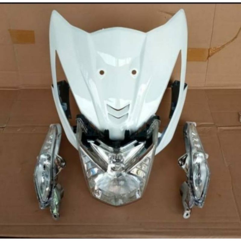 Tameng kap depan honda beat fi plus lampu 2013 2014 2015