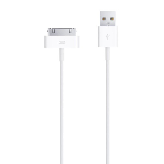 Apple 30pin Cable (iPhone 4, iPhone4s, iPhone 3, iPhone3gs, iPod4, iPod3, iPad1, iPad 2, iPad 3)