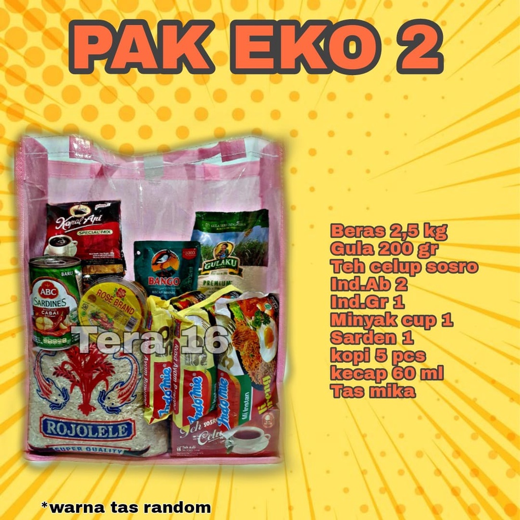 

Pak Eko 2 sembako hemat lengkap