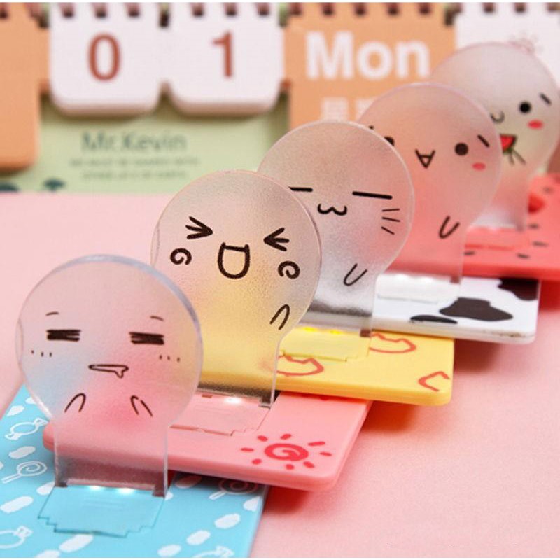 Portable Unplugged Card Lamp Night Light / Lampu Kartu darurat / souvenir pernikahan ulang tahun