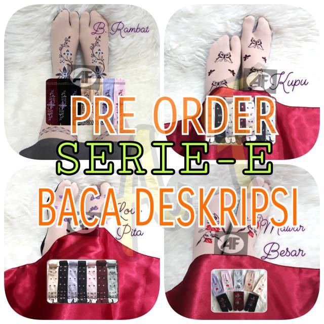 PRE ORDER (Tidak Ready stok)