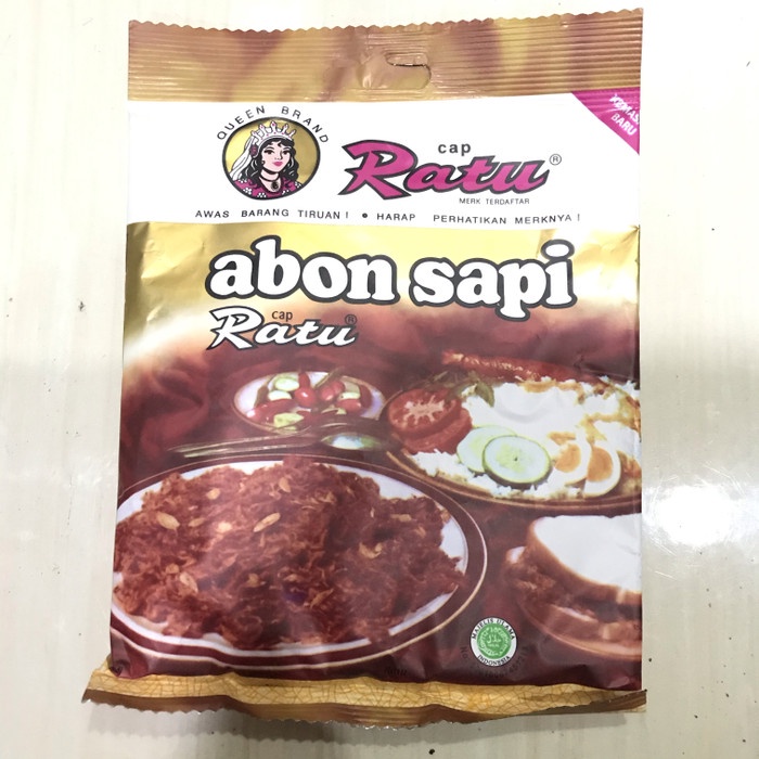 

ABON- ABON SAPI CAP RATU 90G -MAKANAN-KERING.