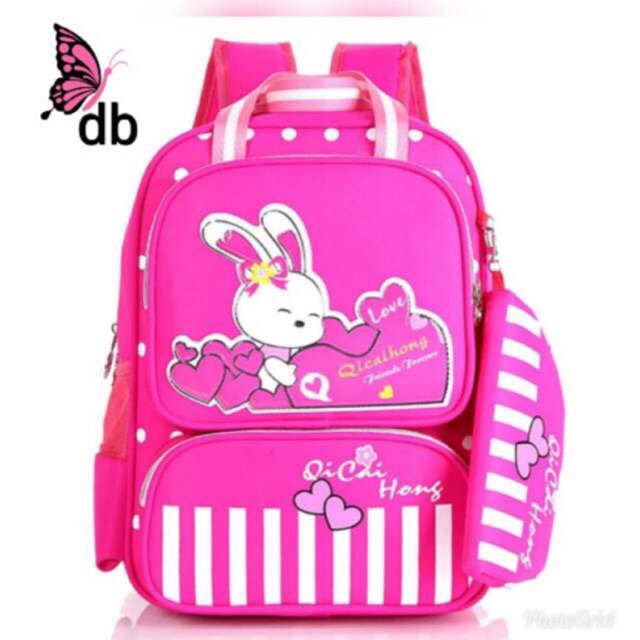 (Jual) TAS ANAK SEKOLAH ANAK ORIGINAL BIRU PINK NAVY FROZEN MASUK LAPTOP BUKU LKS