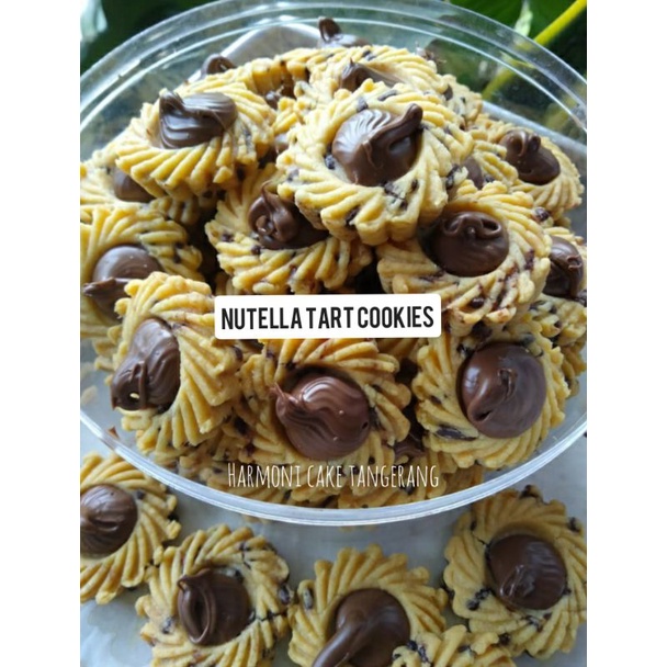 

nutella tart cookies