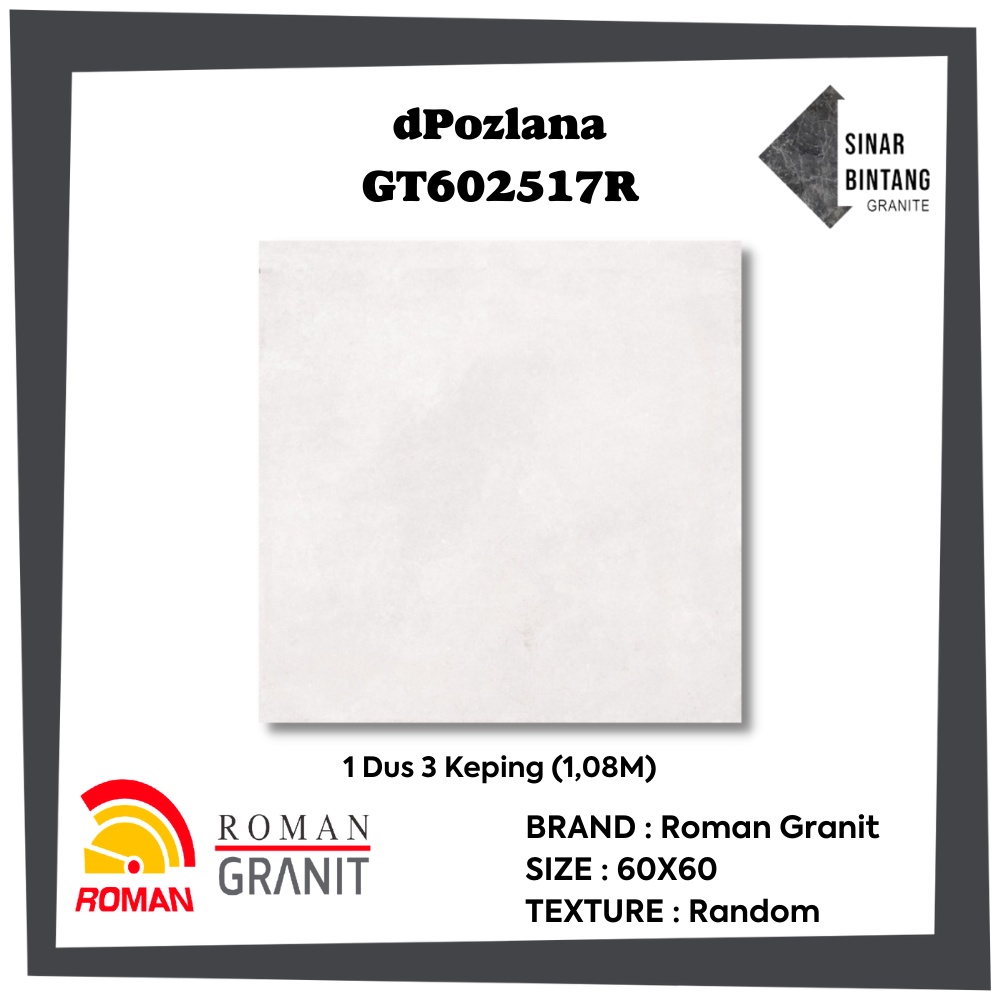 Granit 60 X 60 | Granit Lantai dPozlana Series ROMAN GRANIT