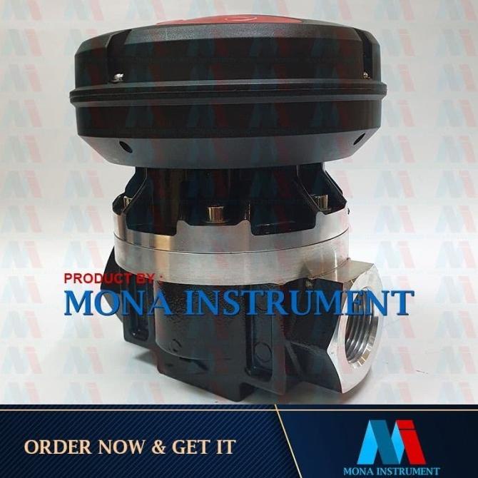 Flow Meter Solar Ogm 25 E Size 1 Inch - Oval Gear Flow Meter Size 1''