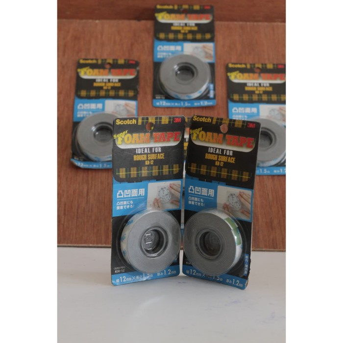 

Diskon 3M Scotch Rough Surface Kh-12 Super Foam Tape Terlaris