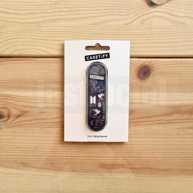 2 in 1 Grip Stand ON Casetify Blue - BTS