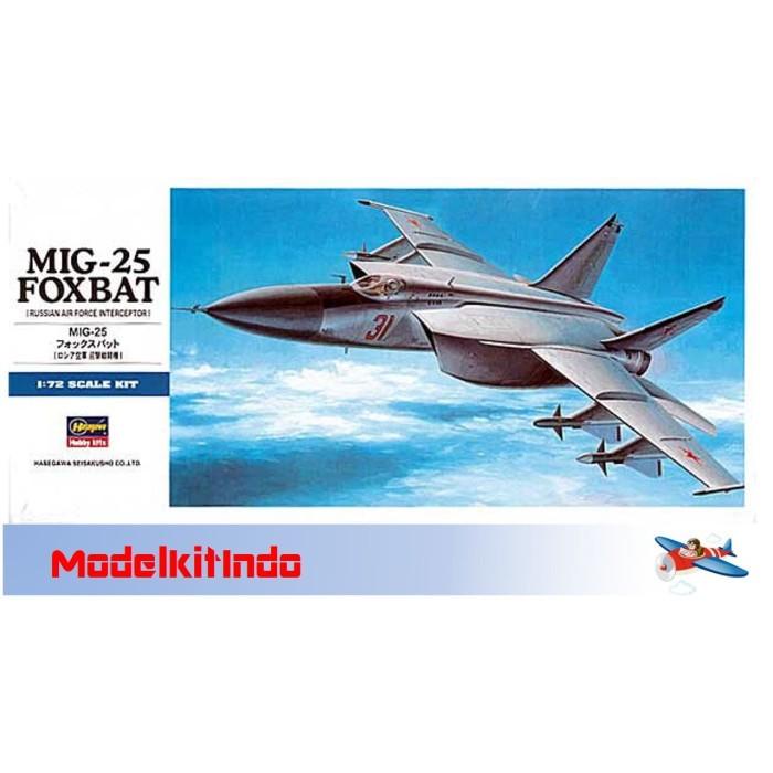 Vehicle | Hasegawa Mig 25 Foxbat 1/72