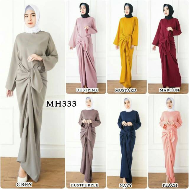 Kaftan Ikat Polos Shopee Indonesia