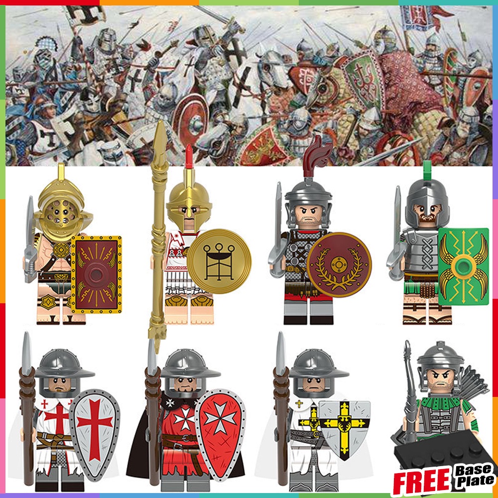 Mainan Action Figure Minifigures Roman Knights X0320 Untuk Hadiah