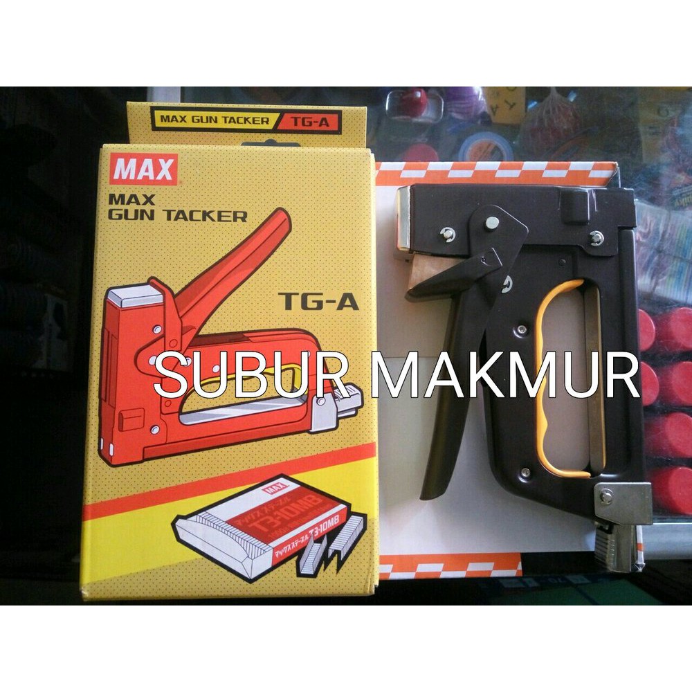 

GUN TACKER MAX TGA ALAT STAPLES TEMBAK MAX TGA Terbaik