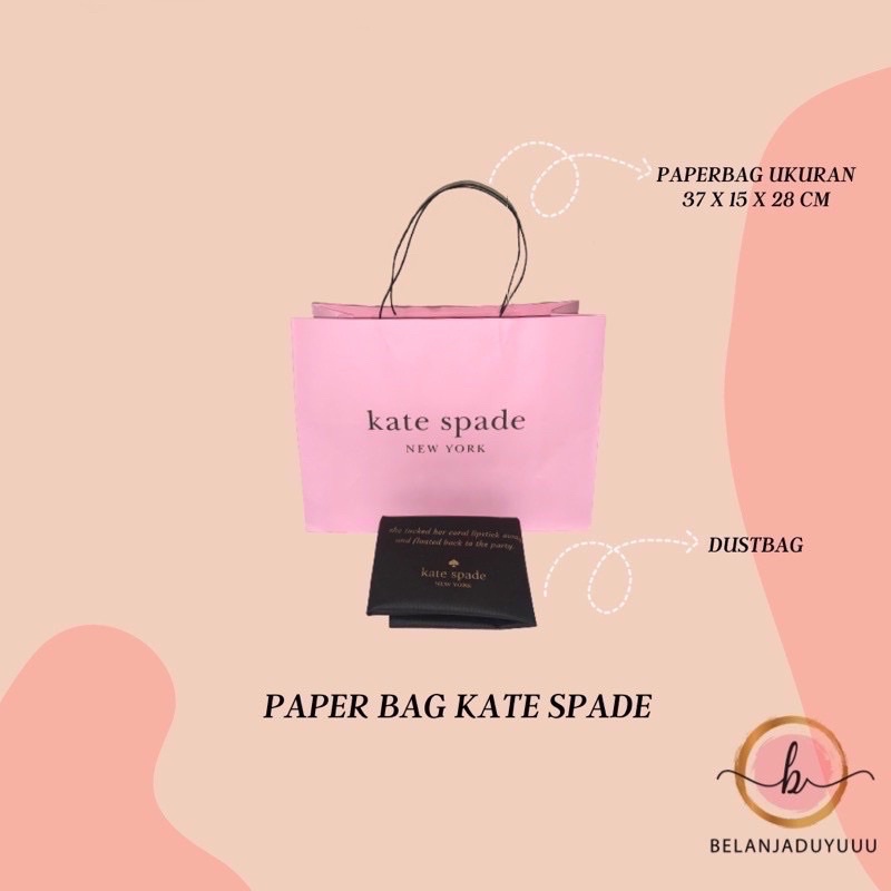 Paper Bag Kate Spade ( Ready Stock Jakarta )