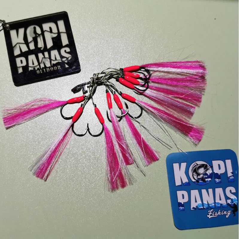 Assist Hook GID / Non GID Micro Jig 5 10 15 20 gram harga eceran dan paket single