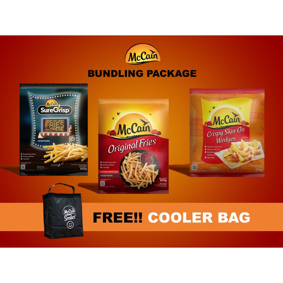 

[BUNDLE]Kentang McCain Party Pack 400Gr-800Gr Paket #5 - JB