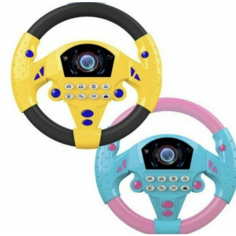Lalala Baby Mainan Stir Mobil Steering Wheel - Mainan Setir-Setiran Mobil / mainan anak belajar stir