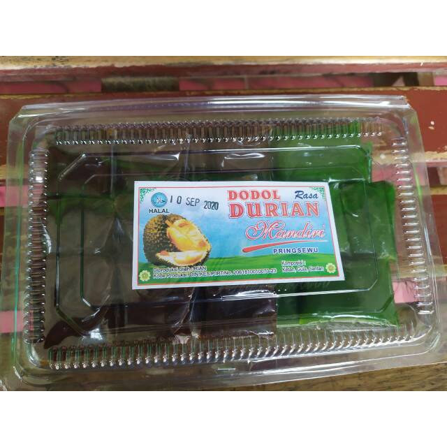 

Dodol Durian dan Pandan (1kg)