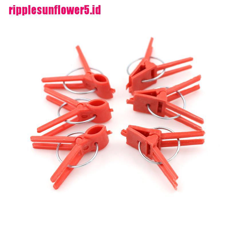 # Kaos T-Shirt Wanita Lengan Pendek Motif Print #100pcs Klip Cangkok Tanaman Sayuran Bentuk Bulat Datar Bahan Plastik Untuk Taman