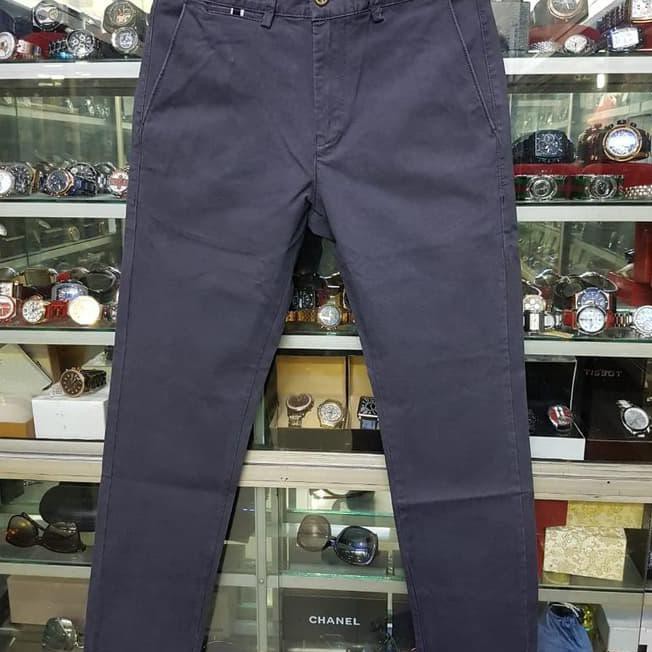 7Lnu Celana Chino Levis 511 Original Import Slimfit Stretc - Hitam, 35 Zlsv