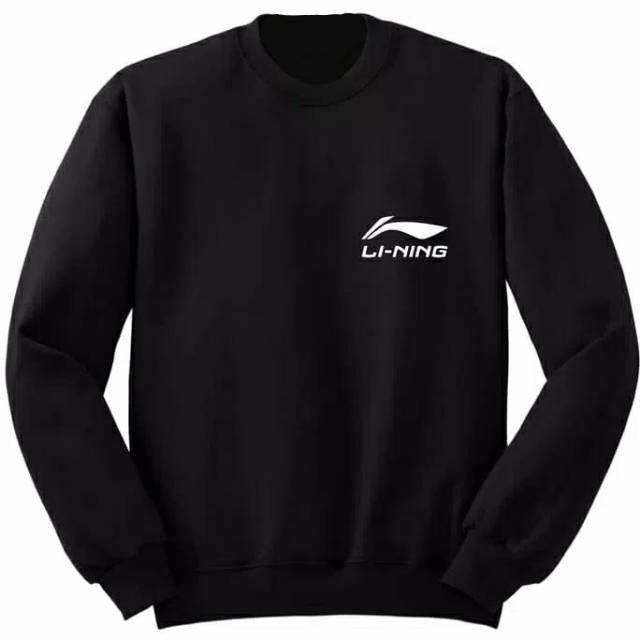 JAKET SWEATER HITAM LINING