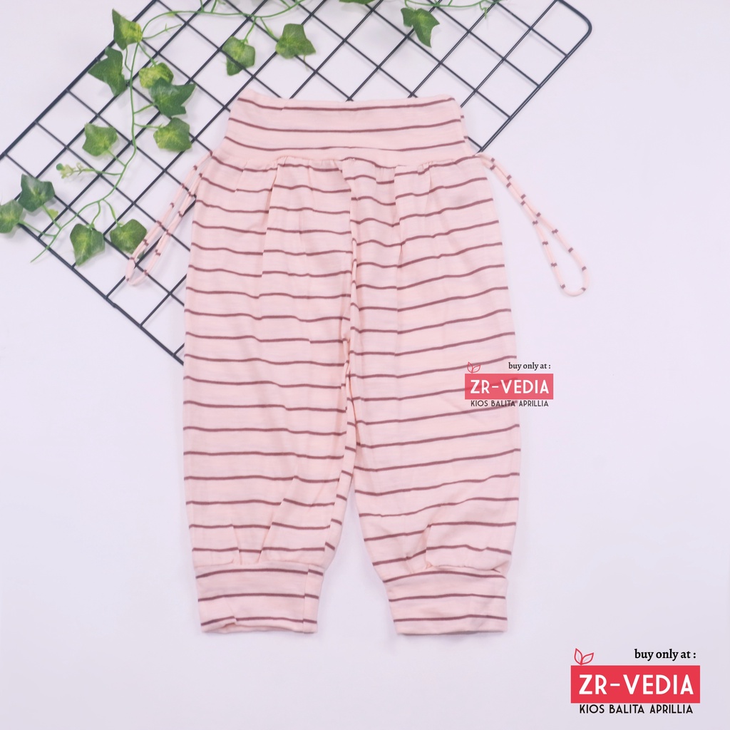 Aladin Salur uk 3-4 Tahun / Celana Panjang Anak Perempuan Murah Pants Motif Salur Lucu Grosir