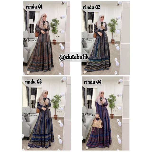 DLOVERA RINDU DRESS 100%ORI by DLOVERA