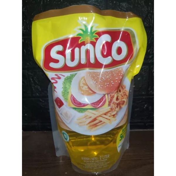 

sunco minyak goreng 2 liter