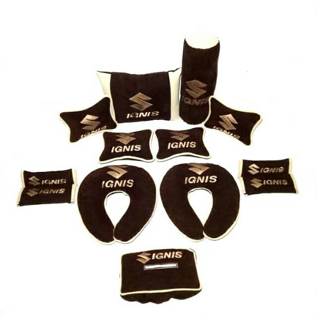 Bantal mobil ignis aksesoris mobil