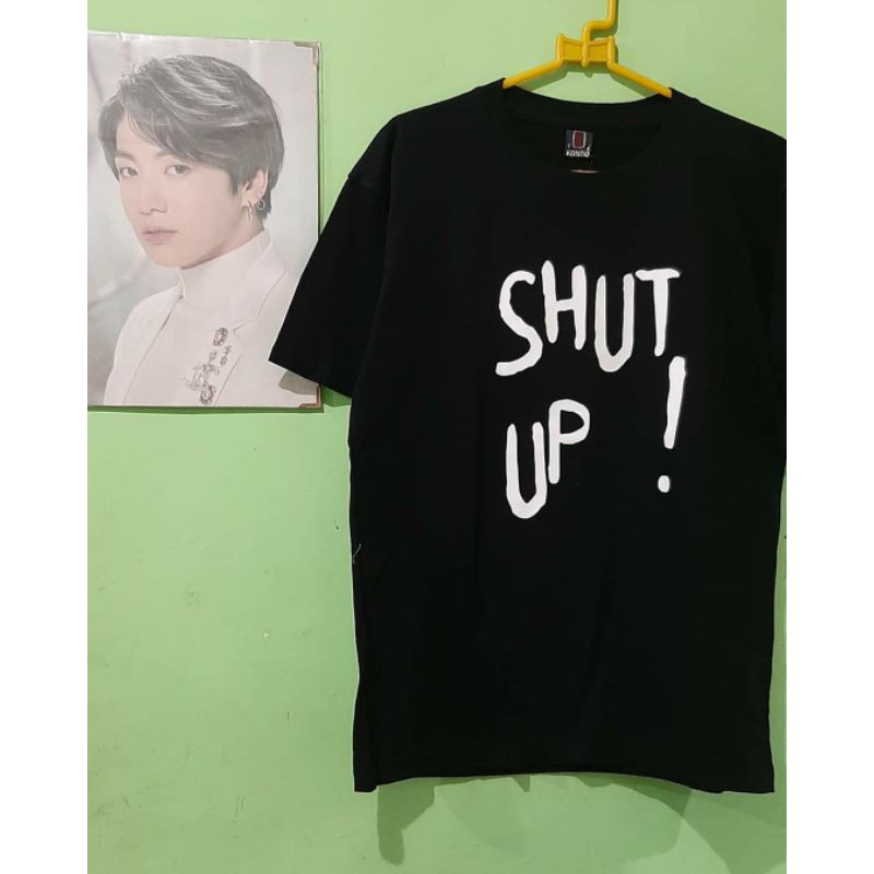 PO BTS KAOS SHUT UP TAEHYUNG KAOS