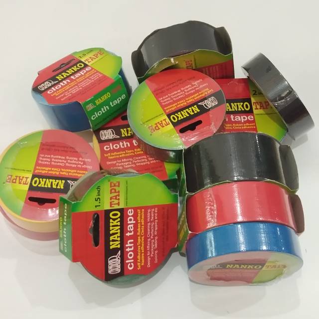 

Cloth Tape Nanko Tebal / Lakban Kain
